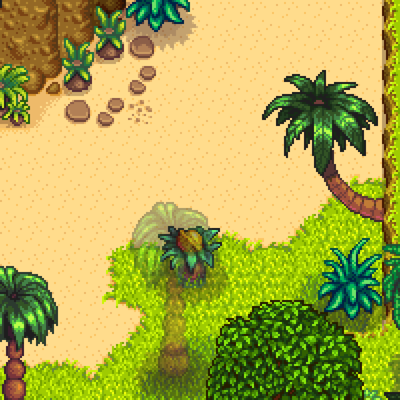 Орех около вулкана