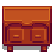 Комод из красного дерева