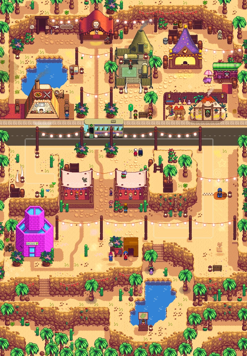 Территория фестиваля Пустыни Калико