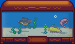 Рыба в элитном аквариуме