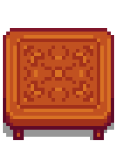 Чайный столик из красного дерева