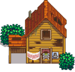 Разрушенный дом весна