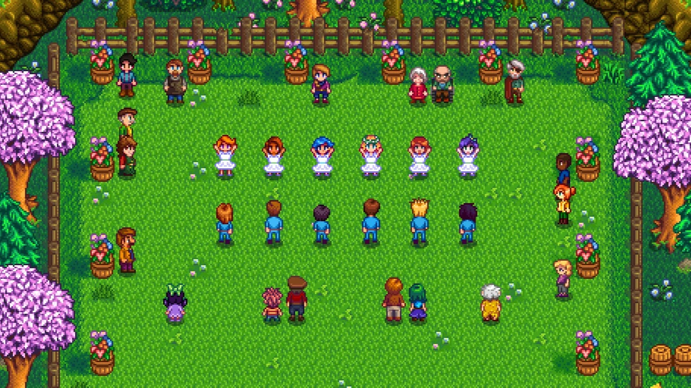 Цветочные танцы