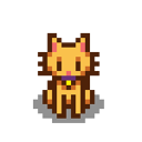 Жёлтая кошка