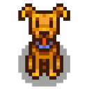 Рыжая собака