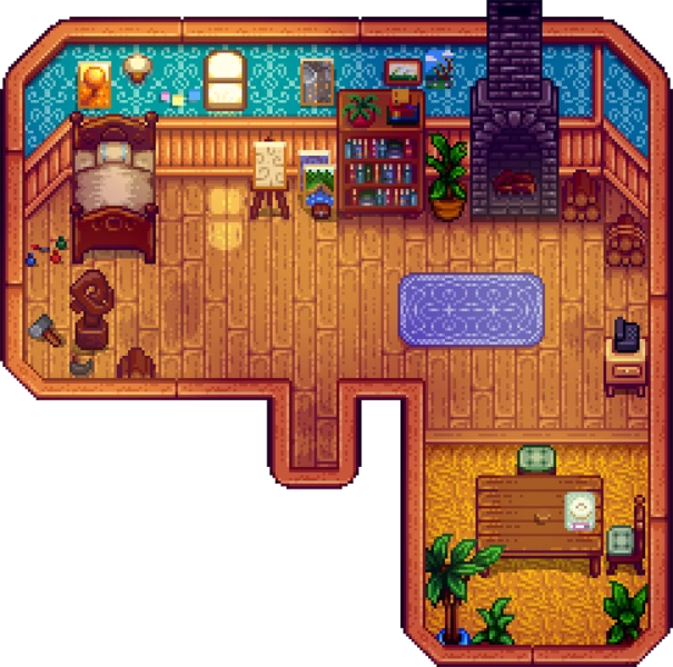 Leah's Cottage Interior