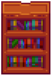 Роскошный книжный шкаф