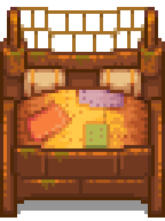 Рыбацкая двуспальная кровать