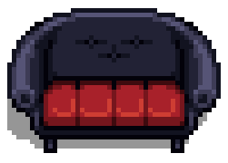 Тёмный диван