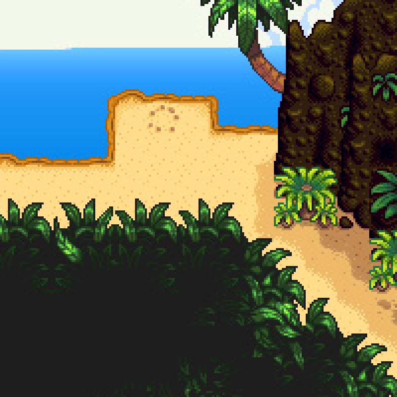 Раскопки слева от вулкана