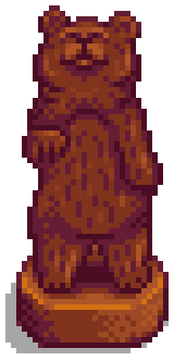 Статуя медведя