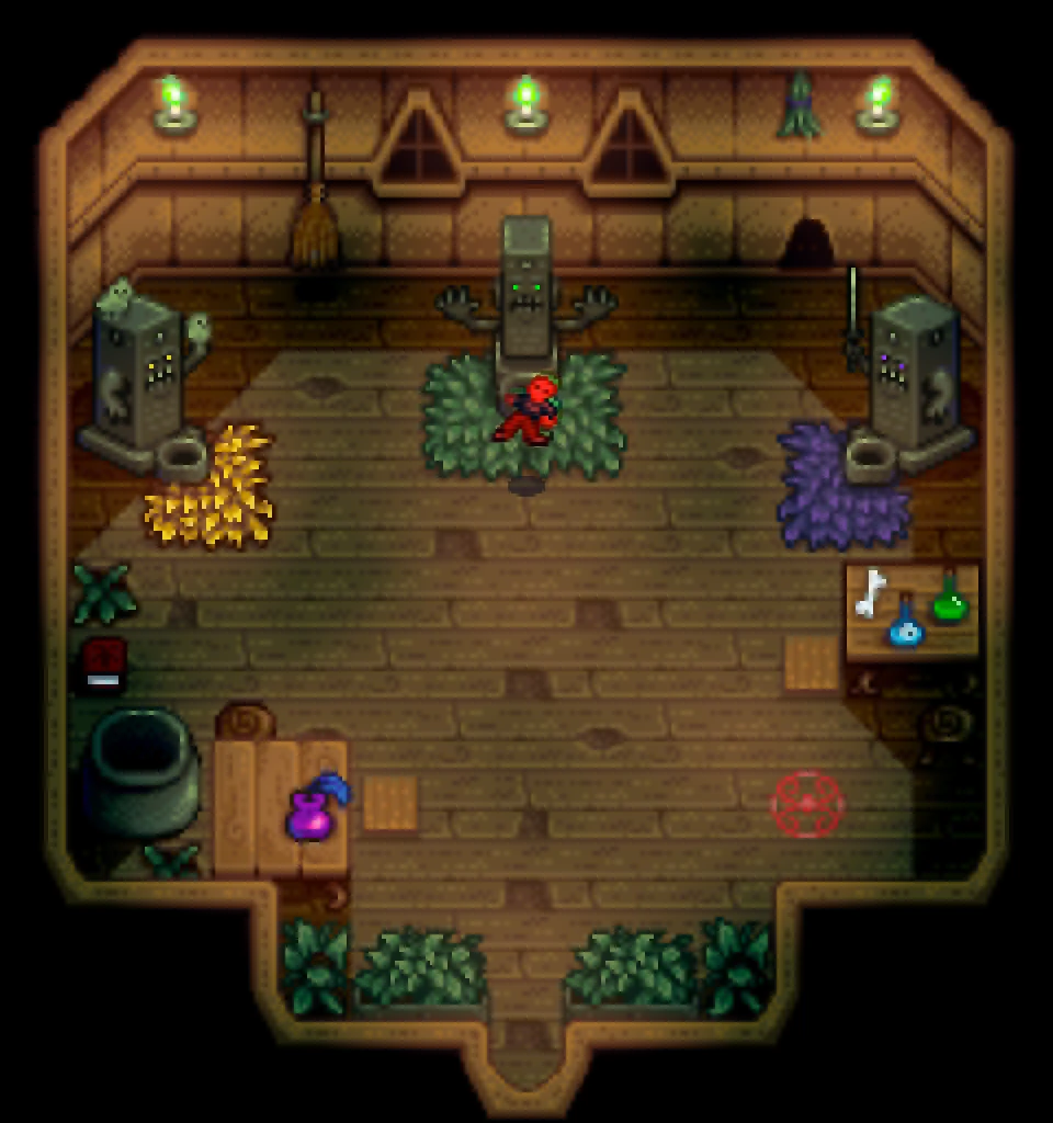 Древняя кукла в хижине ведьмы