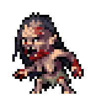 В лохмотьях