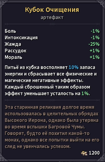 Кубок очищения