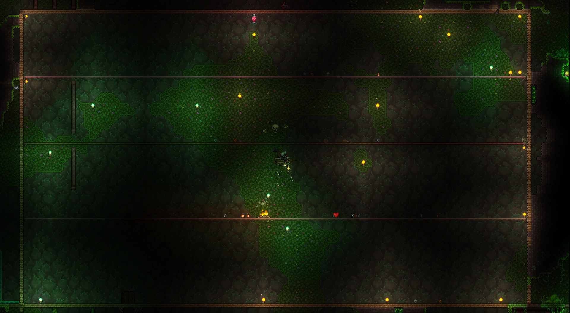 Первая из двух необходимых нам арен для боссфайта