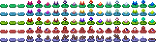 All lilypad variants