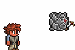 Эффект "Вибрация при добыче" в действии.