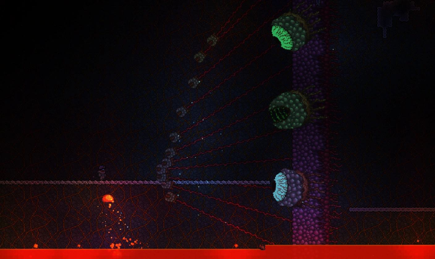 Стена плоти жаждет плоти!