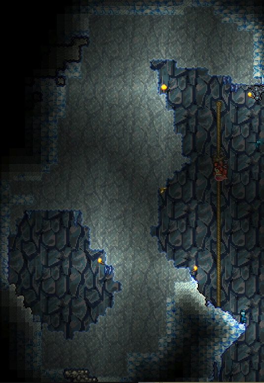 Большое скопление Хрупкого льда.