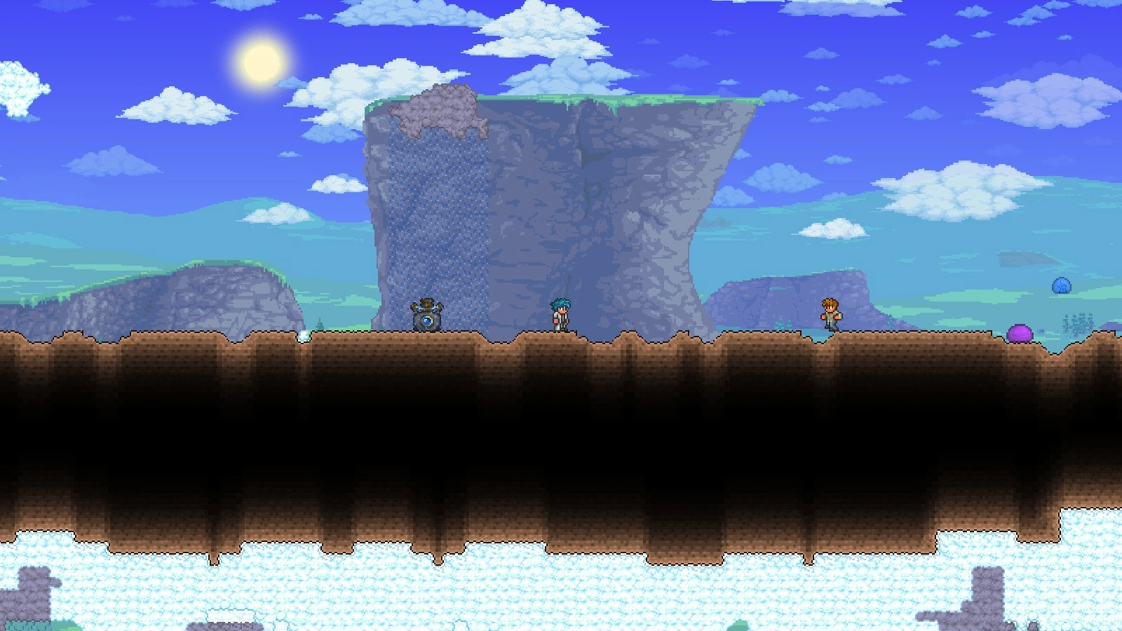 Вид с самого начала