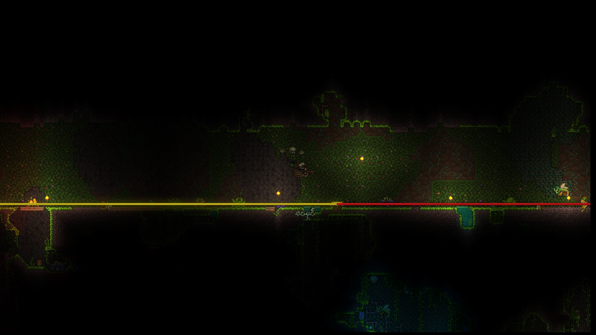 Тоннель с телепортами (центральный телепорт)