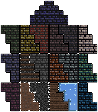 Примеры стен в игре