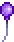 Silly Tied Balloon (Purple) (placed)