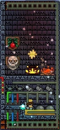 места расположения проводов