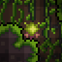 "Споровик", из которого выпадает 1–3 споры джунглей