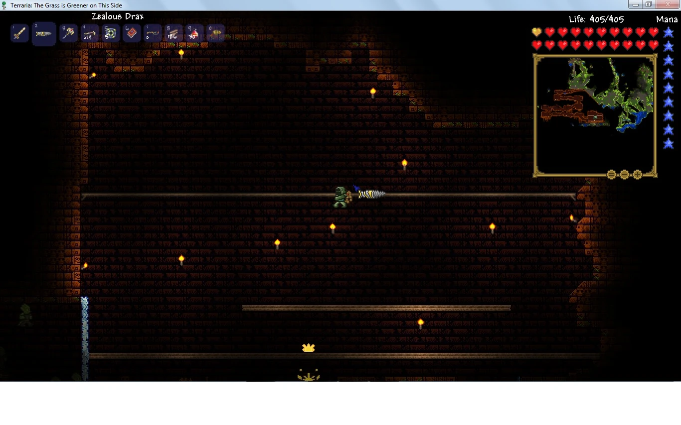 Площадка для битвы с боссом