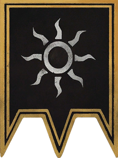 Флаг баннер нильфгаарда1