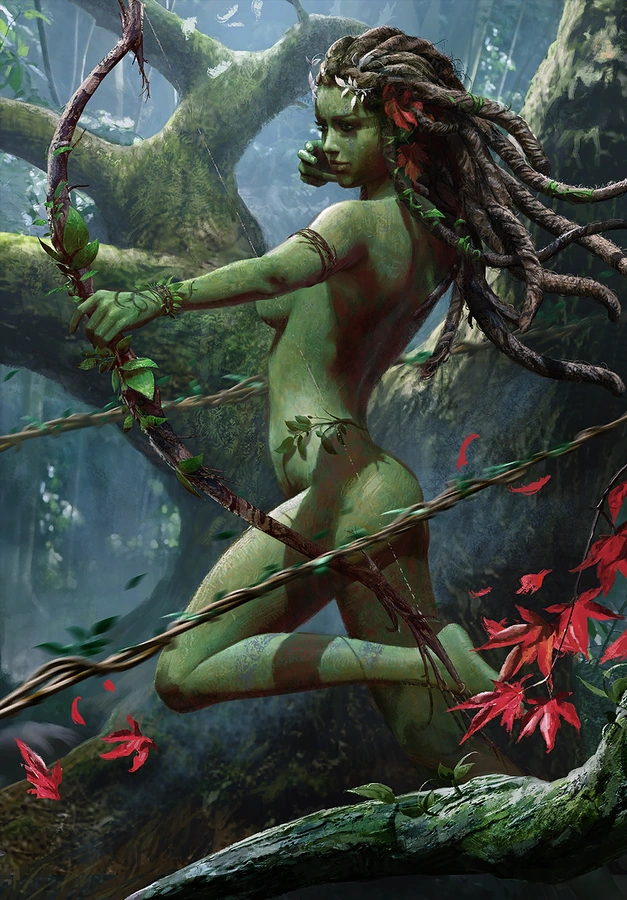 Дриада-охотница,