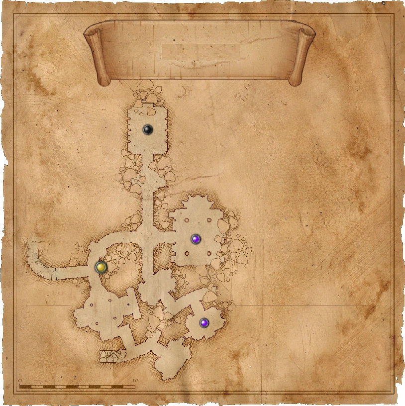 Карта склепа ворона