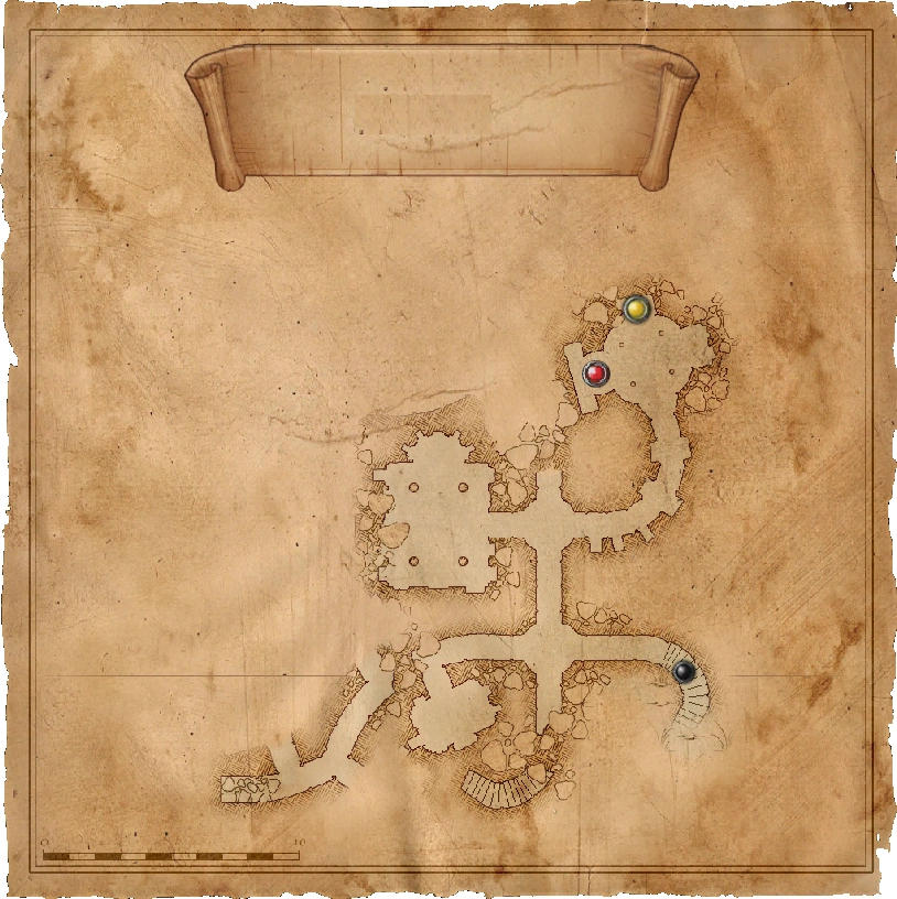 Карта склепа ловкача