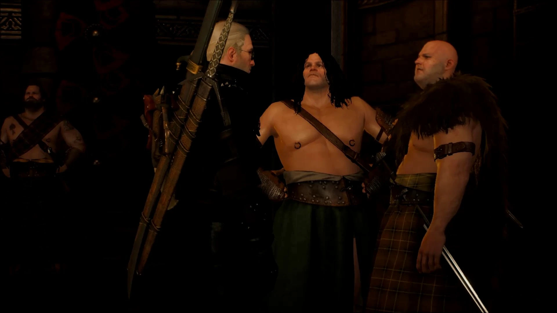 Вильдкаарлы на пиру в Каэр Трольде