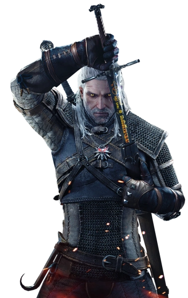 Геральт в игре