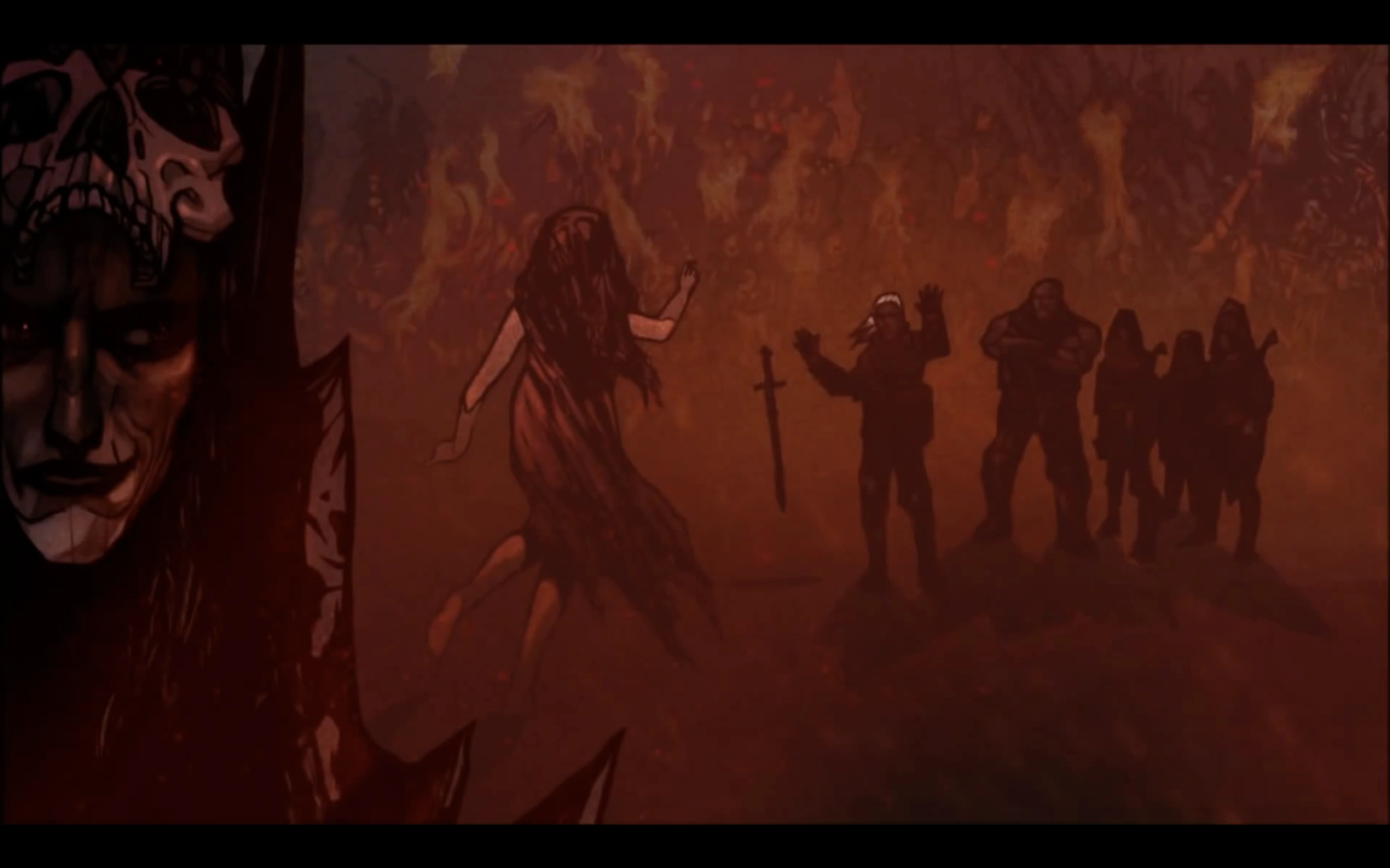 Воспоминания , позади  стоят три : ,  и их 