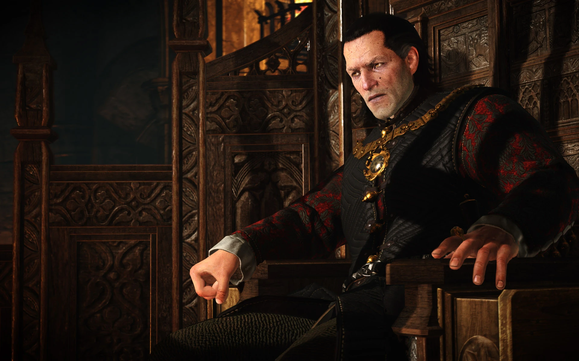 Эмгыр в трейлере игры 