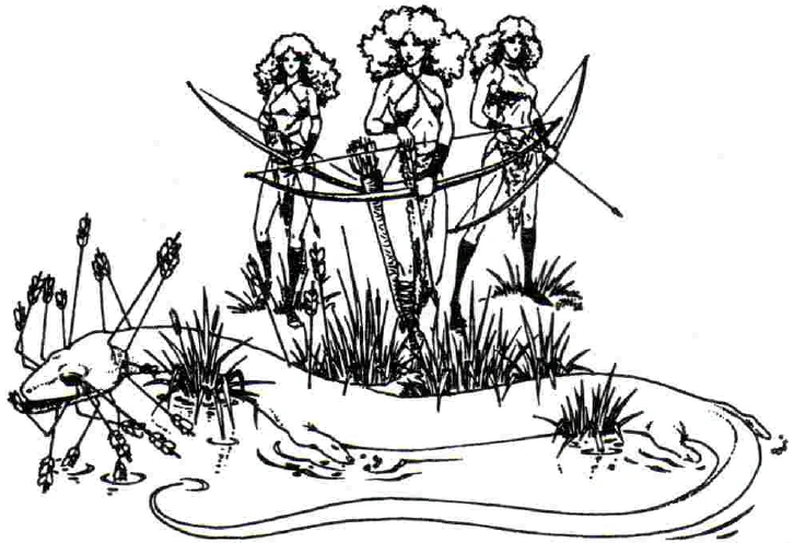 Дриады-часовые