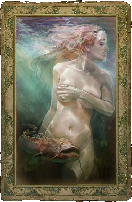 Эротическая карта «Владычица Озера»