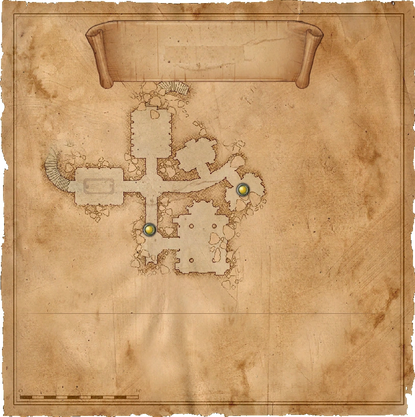 Карта склепа стрыги