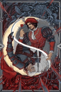 Рубашка Лютик и Геральт