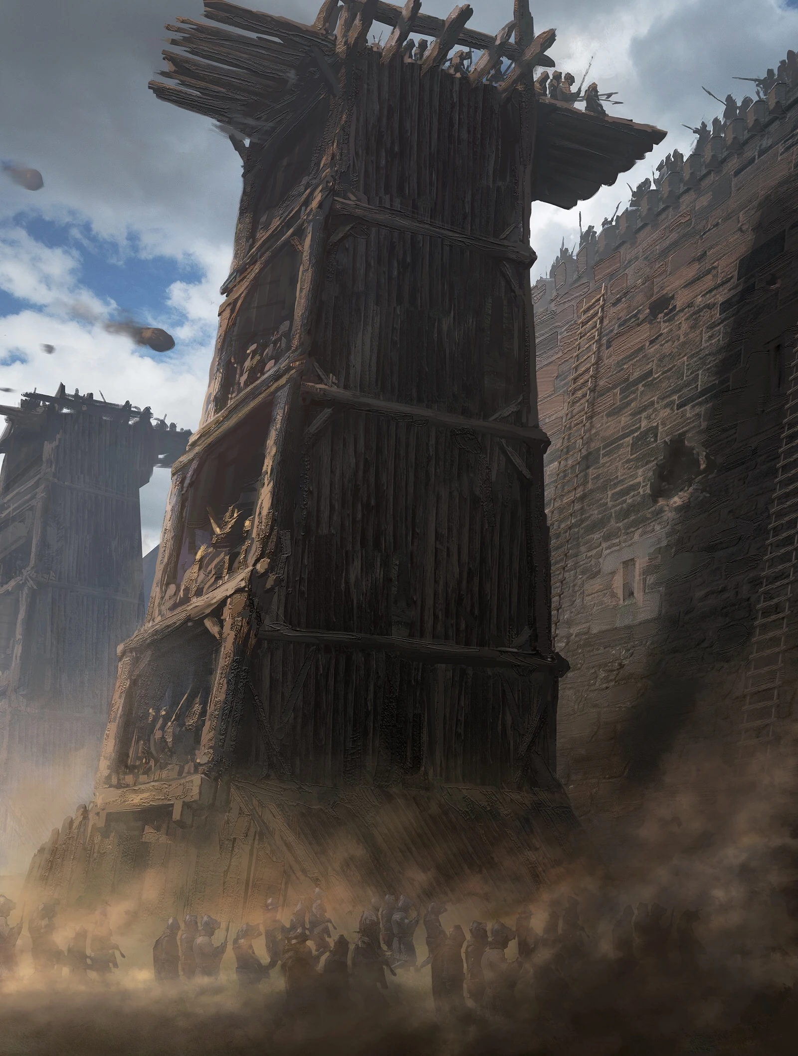 Осадная башня, 