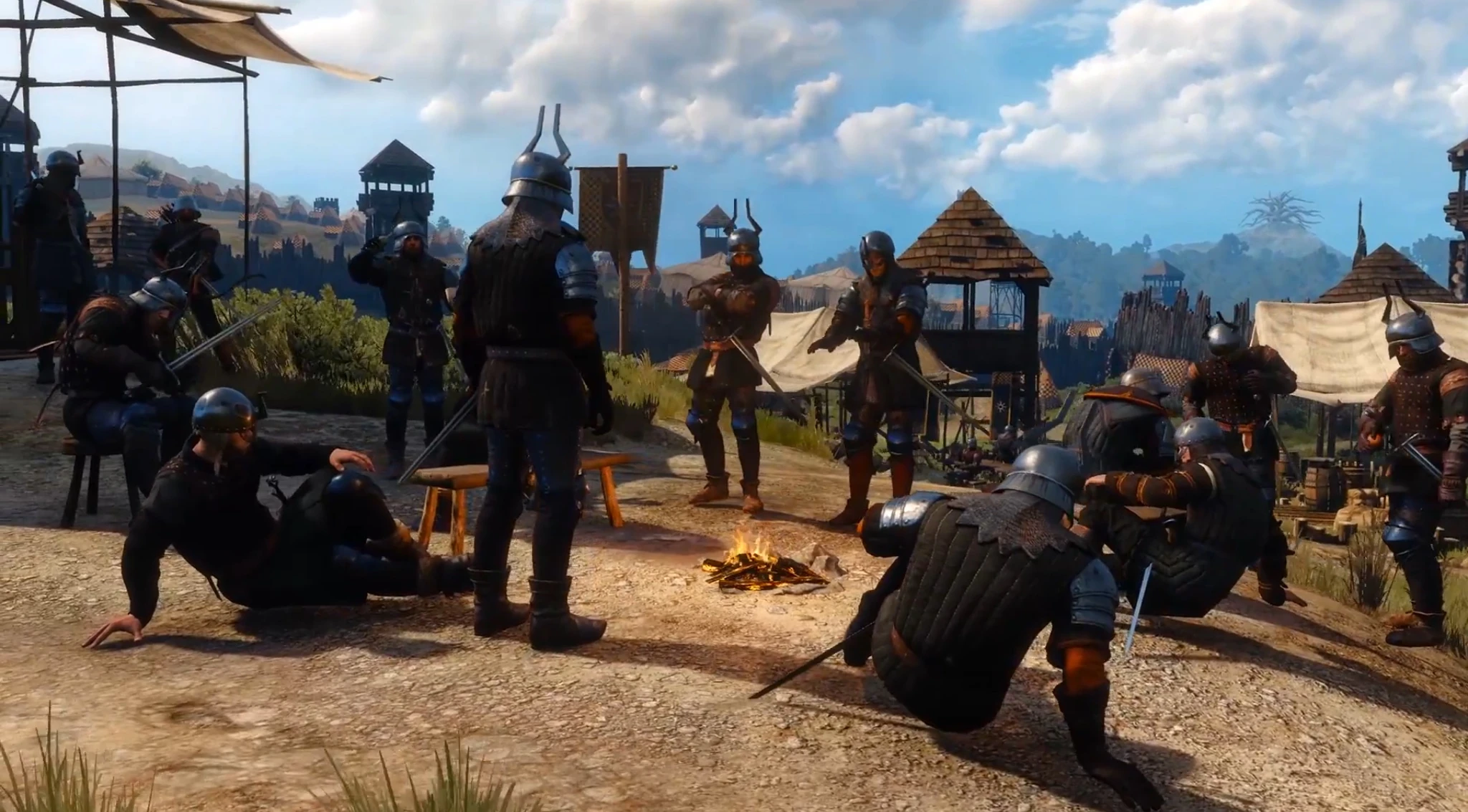 Нильфгаардские солдаты в игре