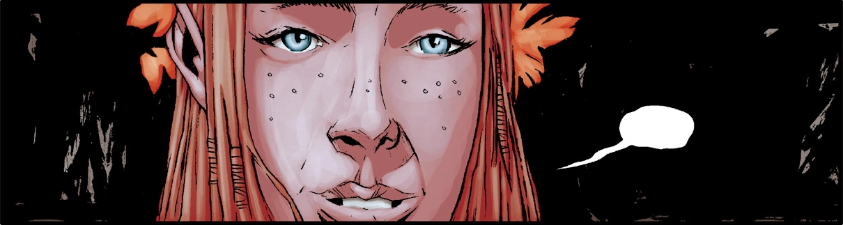 Ребёнок агуары в комиксе «»