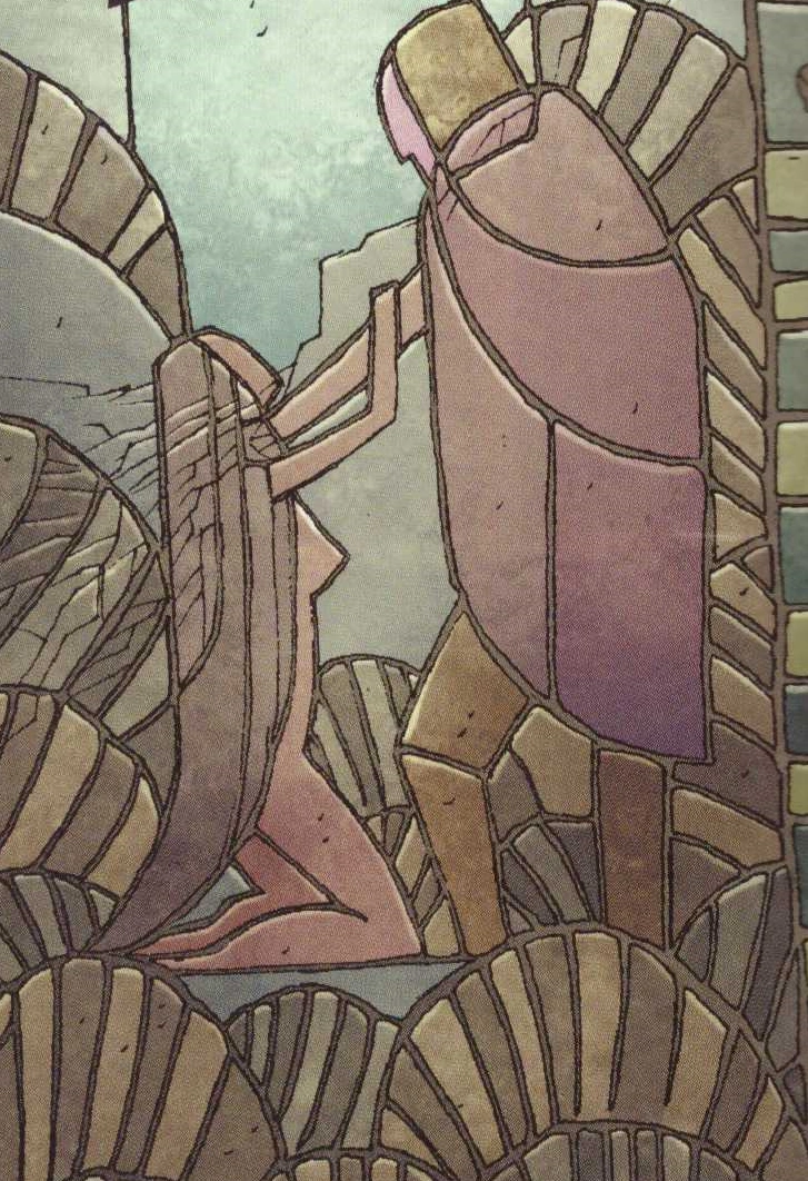 Изображённый на витраже Яков