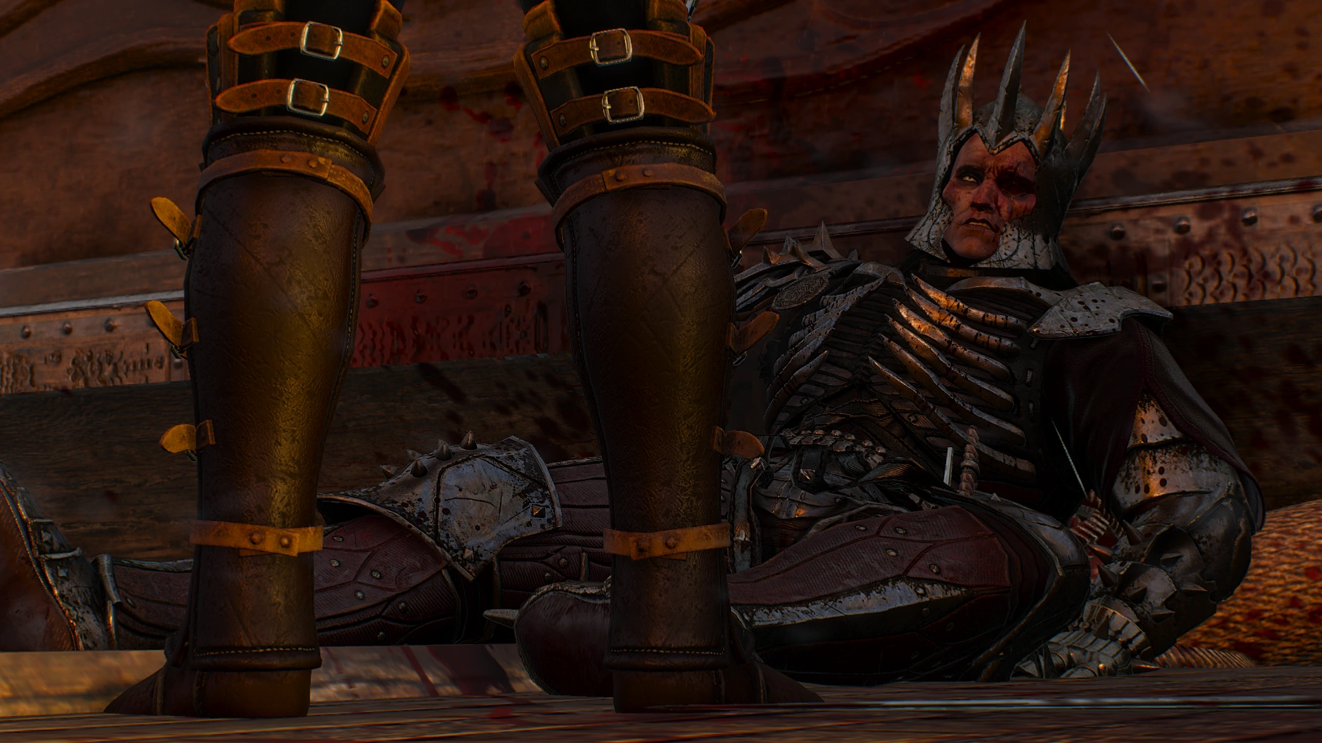 Смерть Эредина от меча Геральта