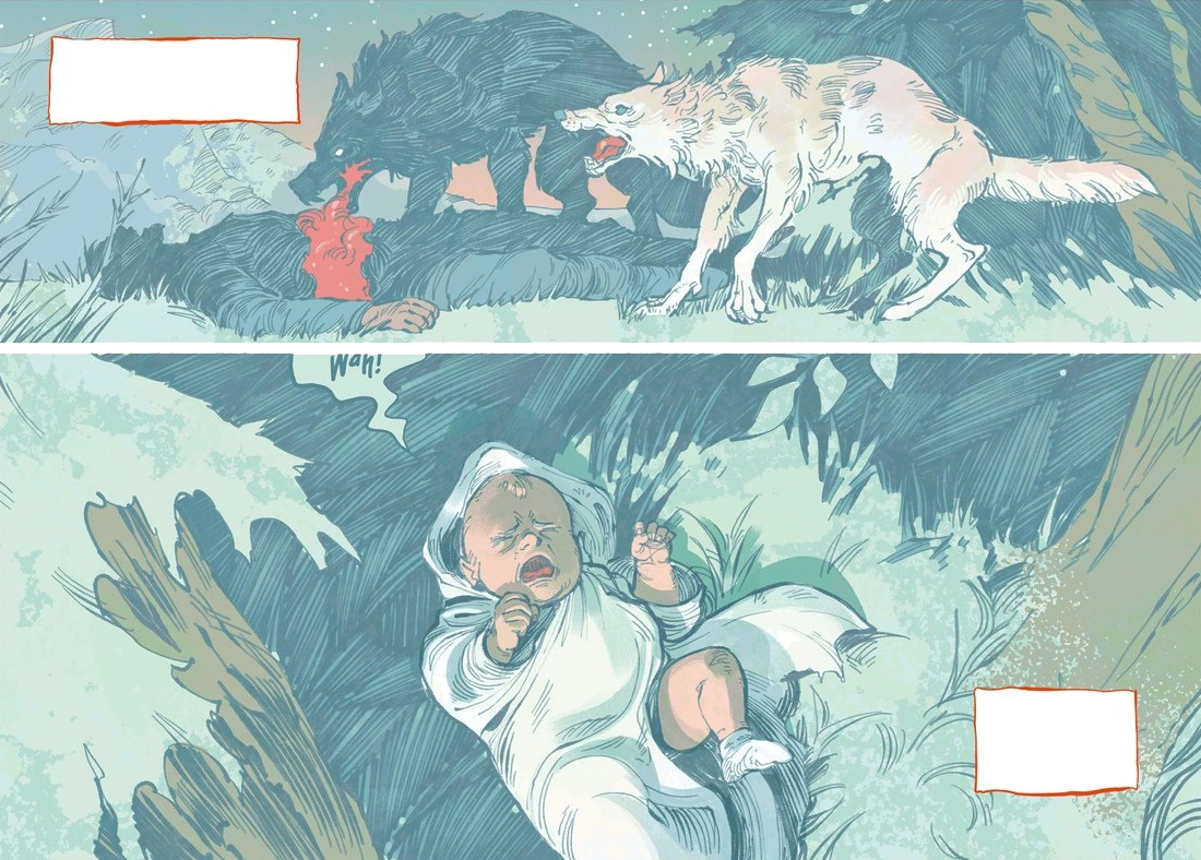 Новорожденный Кольм, комикс «»