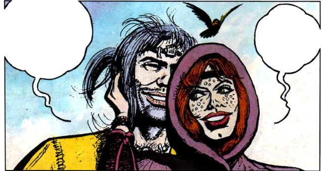 Корин и Висенна, родители Геральта, комикс «»