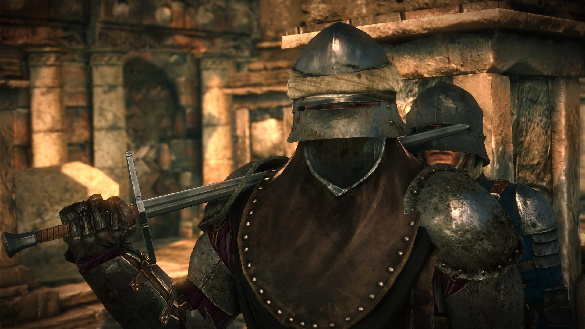 Гарлен с мечом